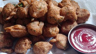 ज्वारीच्या पीठाचे कुरकुरीत भज्जी / crispy tasty sorghum flour bhaji yummy   crunchy recipe