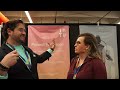 justyna osowska of women in blockchain canada and james bryant bourque of intu at ethdenver 2023