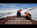 understanding ice sheet stability using rocks