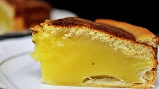 Tarta de yema y almendras - Técula Mécula