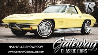 1967 Chevrolet Corvette Convertible, Gateway Classic Cars - Nashville, #1808-NSH