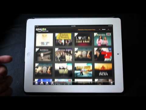 Amazon Instant Video for iPad hands-on Amazon Instant Video for iPad hands-on