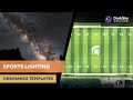 DarkSky | Sports Lighting | Ordinance Templates