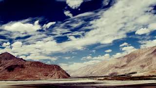 Timelapse of Sky over Mountains - Copyright Free Stock Footage Clip