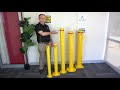 Steel Base Plate Bollards - Area Safe Products