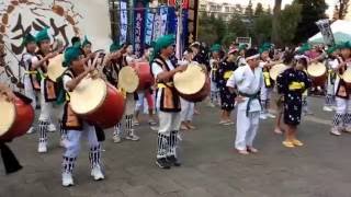 2016 チャランケ祭 和光鶴川小学校6年生 エイサー