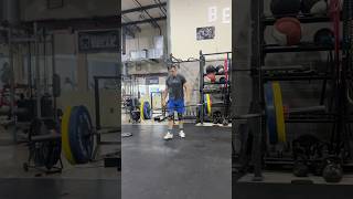 Super stiff! 45-year-old with a 205 snatch complex! #crossfit #strong #old #complete #super