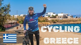 Cycling Cyclades in Greece: Naoussa - the village that in summer doesn't sleep