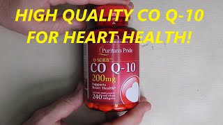 HIGH QUALITY Puritans Pride Q-Sorb Co Q-10 200 Mg Rapid Release Softgels, 240 Count REVIEW