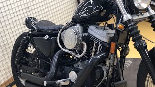 始動動画 Harley-Davidson XL1200S カスタム ボブフェンダー ショートショット SUキャブ