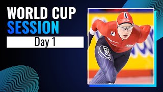 Day 1: World Cup Session | Milwaukee 2025 | #SpeedSkating PART TWO