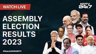 Election Result 2023 LIVE | MP Results | Rajasthan Results | Telangana Results | Chhattisgarh Result