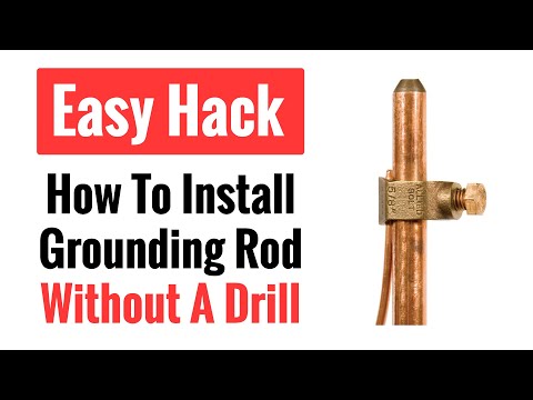 How to Install a Copper Grounding Rod The Easy Way (No Drill) How to Install a Copper Grounding Rod The Easy Way (No Drill)