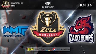 WE MAKE THE FUTURE vs IZAKO BOARS | Map 1 | Zula World Cup 2018 - FINALS