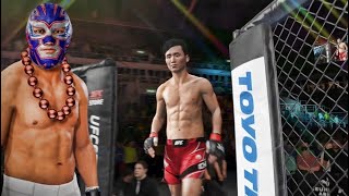 UFC Doo Ho Choi vs. Luchador | A mysterious charismatic masked fighter!