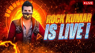 Rock Kumar Gaming -  free fire live telugu😎 ⚔ ||Telugu Free Fire - Live #freefirelive