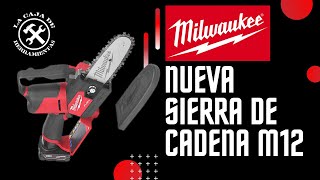 Nueva Sierra de cadena Milwaukee M12