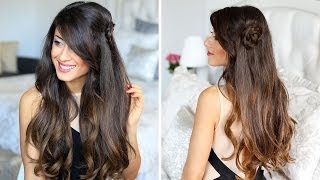 Flower Braid Hair Tutorial