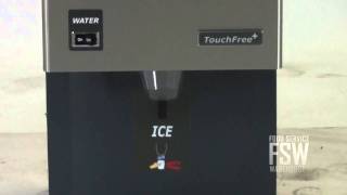 Scotsman (MDT3F12A-1H) 392 Lb Touchfree Flake Ice Maker and Dispenser