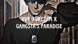 Vur yüreğim x Gangsta's paradise || 8d audio || by Knight King