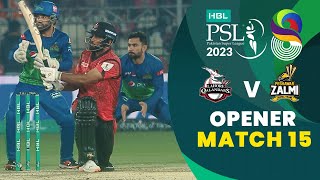 Opener | Lahore Qalandars vs Peshawar Zalmi | Match 15 | HBL PSL 8 | MI2T