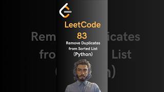 LeetCode#83 Remove Duplicates from Sorted List - Python
