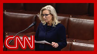 Watch Liz Cheney speak ahead of vote tomorrow to oust her