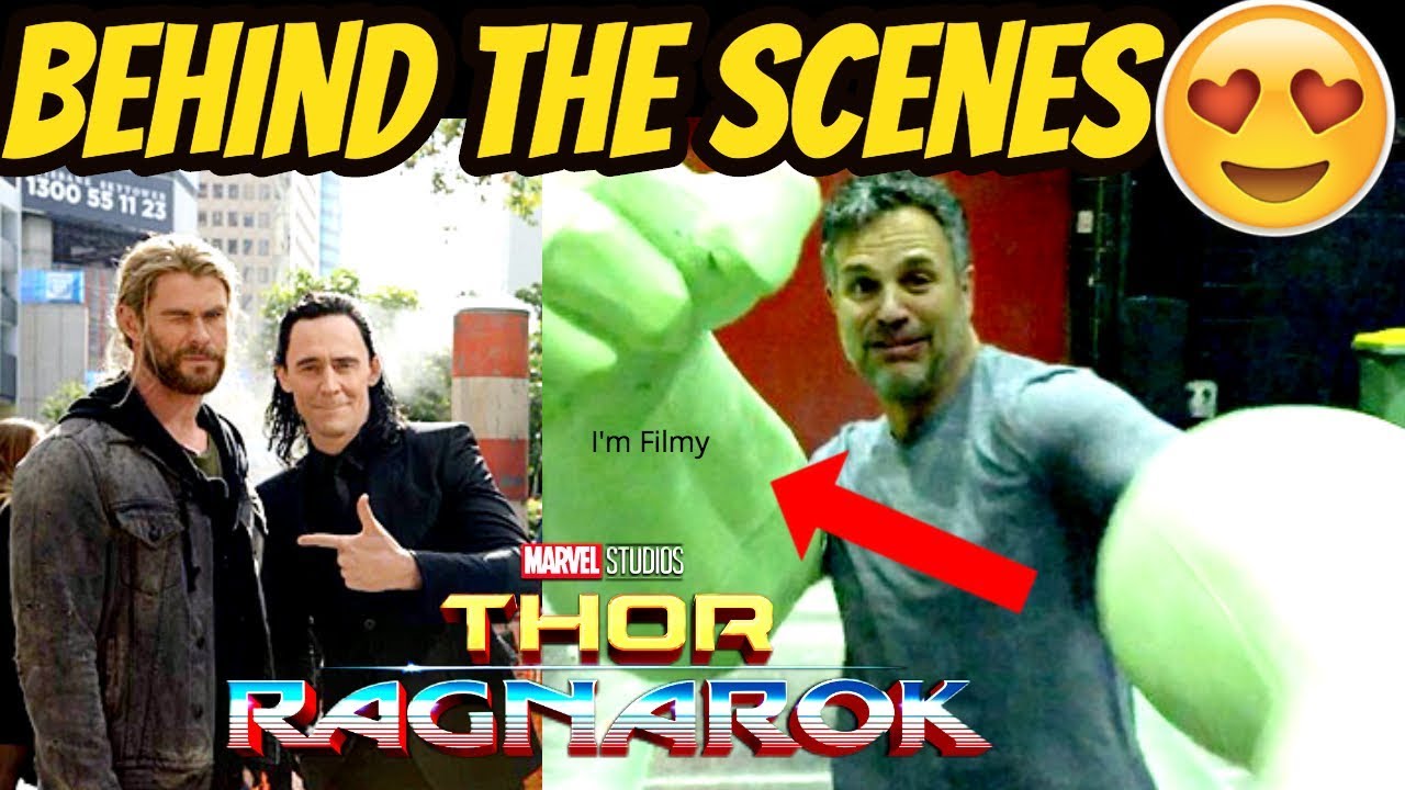 Thor: Ragnarok Behind The Scenes Ft. Chris Hemsworth & Tom Hiddleston ...