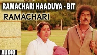 Ramachari Haaduva Bit Song | Ramachari Kannada Movie Songs | V Ravichandran, Malashri | Hamsalekha