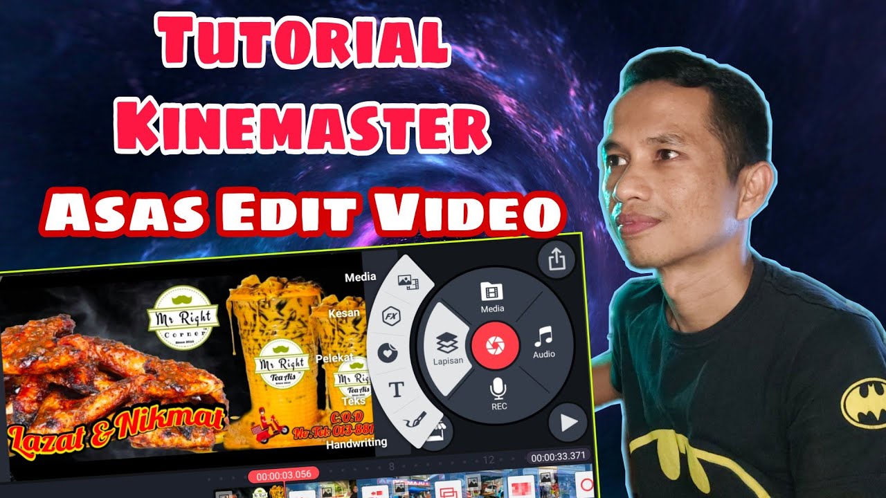 Tutorial Kinemaster / Cara Asas Edit Video Untuk Pemula - YouTube