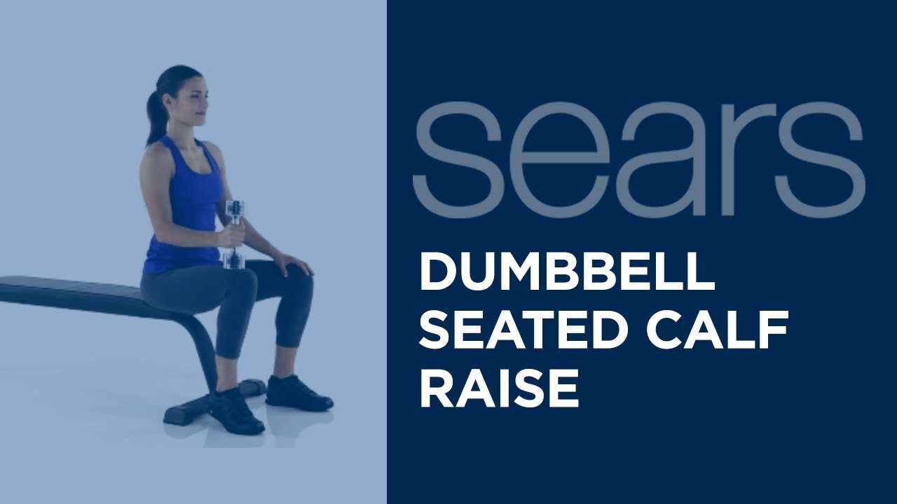 Dumbbell Seated Calf Raise - YouTube