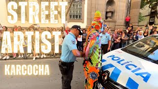 Nobody expected it - Karcocha at Madeira Street Art Festival left with the Police 🇵🇹