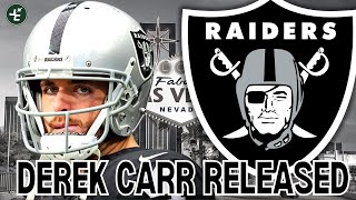 BREAKING: Derek Carr Will Be RELEASED Tomorrow | The New York Jets Will Have Interest
