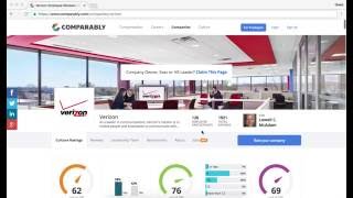 Verizon benefits and employee culture ratings