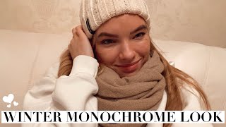 WINTER MONOCHROME NEUTRAL OUTFITS | Natalia Kudinova