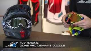 Fly Racing Zone Pro Deviant Goggle from Motorcycle-Superstore.com