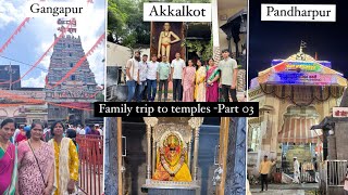 Family Road Trip to Sacred Temples | Day 3: Exploring Pandharpur & Prati Balaji in Pune 🙏✨