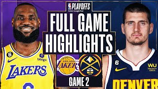 Los Angeles Lakers vs. Denver Nuggets Full Game 2 Highlights | May 18 | 2022-2023 NBA Playoffs