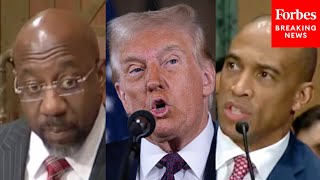 Raphael Warnock Warns Scott Turner About Trump’s Previous Attempts To ‘Slash HUD’s Budget’