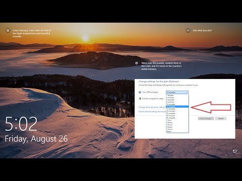 How to Change Windows 10 Lock Screen Timeout (Monitor Display Time Setting)