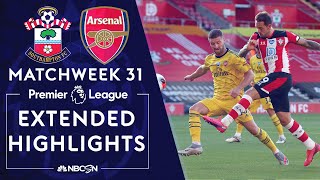Southampton v. Arsenal | PREMIER LEAGUE HIGHLIGHTS | 6/25/2020 | NBC Sports