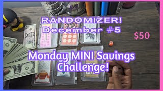 Monday Mini Savings Challenge | Randomizer