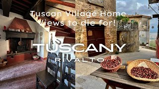 DISCOVER THIS CHARMING TUSCAN VILLAGE PROPERTY FOR SALE - VISTAS FOREVER!