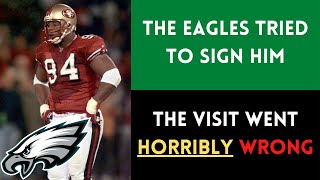 The WORST FREE AGENT VISIT in Philadelphia Eagles HISTORY | Dana Stubblefield (1998 Eagles)