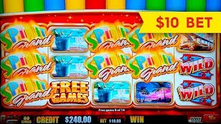 Spin It Grand Slot - SHORT \u0026 SWEET - BIG WIN!