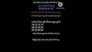 20.5.2024မှ24.5.2024တစ်ပတ်စာကဒ် viber ချန်နယ်လင့် video ရဲ့ ပိုစ်​ေါာက်တွင့်ချပေးထားပါည် ဝင်ကျေးမလို