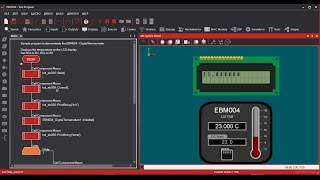 13- Project 1 Digital Thermometer, part 2 | Flowcode Beginners Tutorial