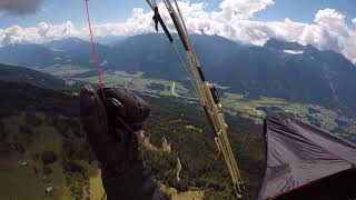 170814 Skywalk X-Alps 3, Start  und Wolkenslalom Greifenburg