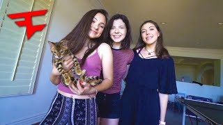 MY LITTLE SISTERS VISIT THE FAZE HOUSE!!