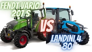 FENDT VARIO 207  VS LANDINI 4  80 #top #tractor #fendt #landini